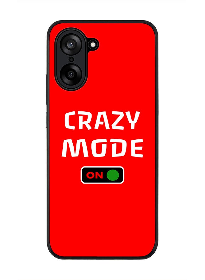 Stylizedd For OnePlus Nord CE5 / Ace 5 Racing Case,Slim fit Camera Protection, Shockproof Thin Phone cover  - Crazy Mode On