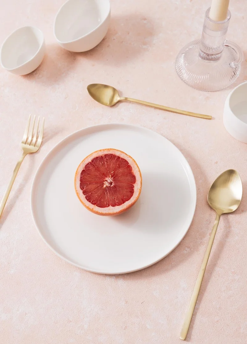 ذا ميا Cotta Limoges Cake Plate White 21 cm