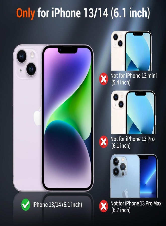 استلق جراب SUPFINE المغناطيسي لهاتف iPhone 14 و iPhone 13 (متوافق مع MagSafe) (حماية فائقة ضد السقوط بمعايير عسكرية) غطاء هاتف رفيع وشفاف غير لامع مقاوم للصدمات، لون ذهبي صحراوي - Image 2