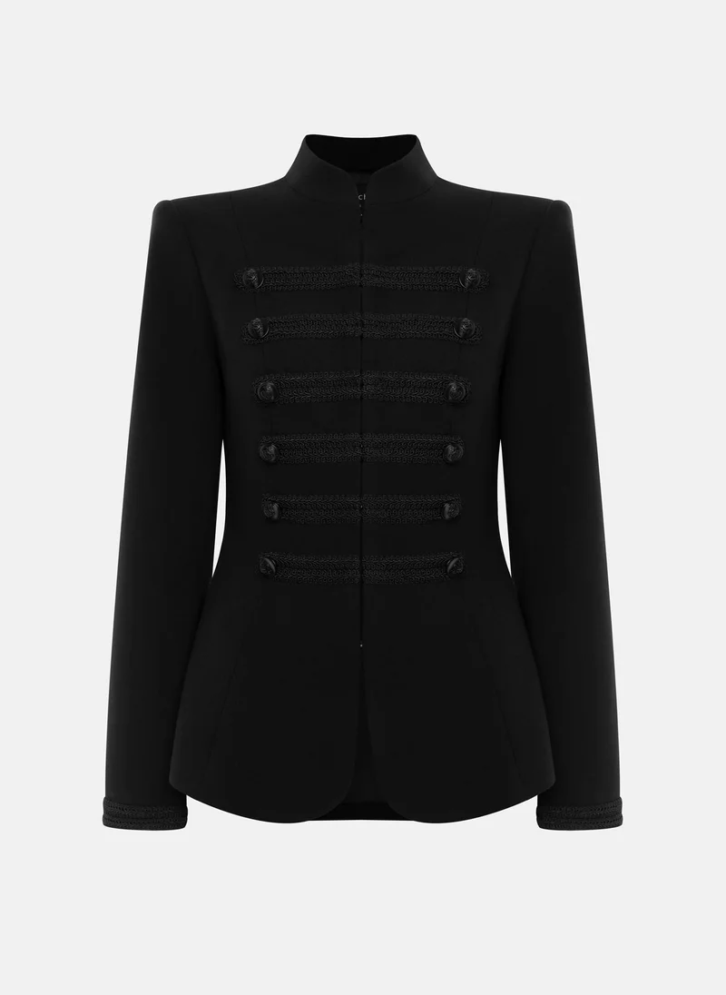 Lichi  Fitted hussar-style jacket with a hidden fastening for Women | Best Price UAE