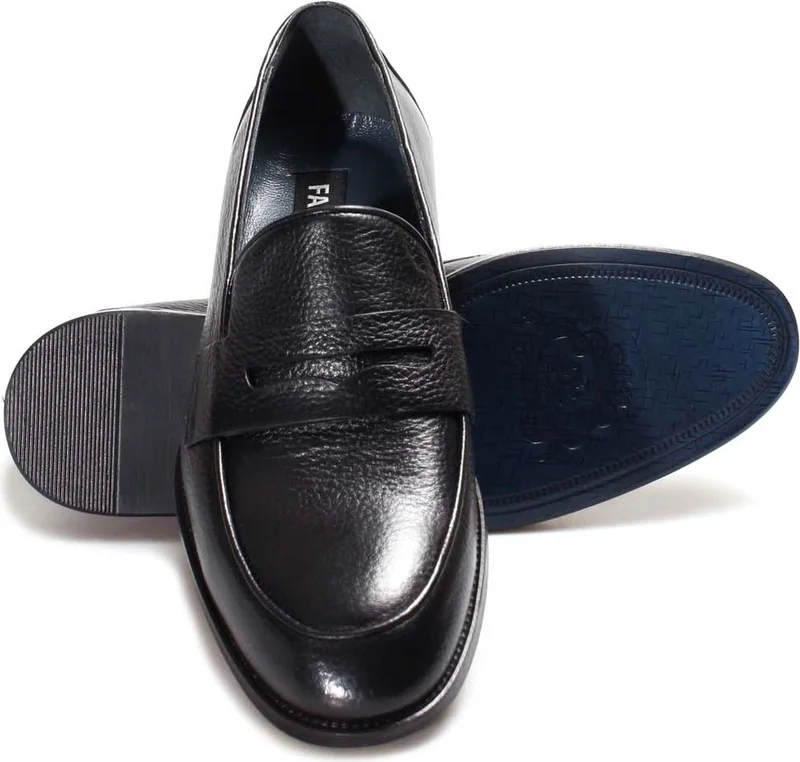 Fast Step Men's Leather Casual Classic Daily Loafer Shoes 867MA106