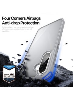 DUX DUCIS DUX DUCIS Yind Series Cover for the Samsung Galaxy A36 5G/A56 5G mobile phone a slim, TPU Hybrid PC  cover made of TPU, polycarbonate silicone - Grey  - Image 5