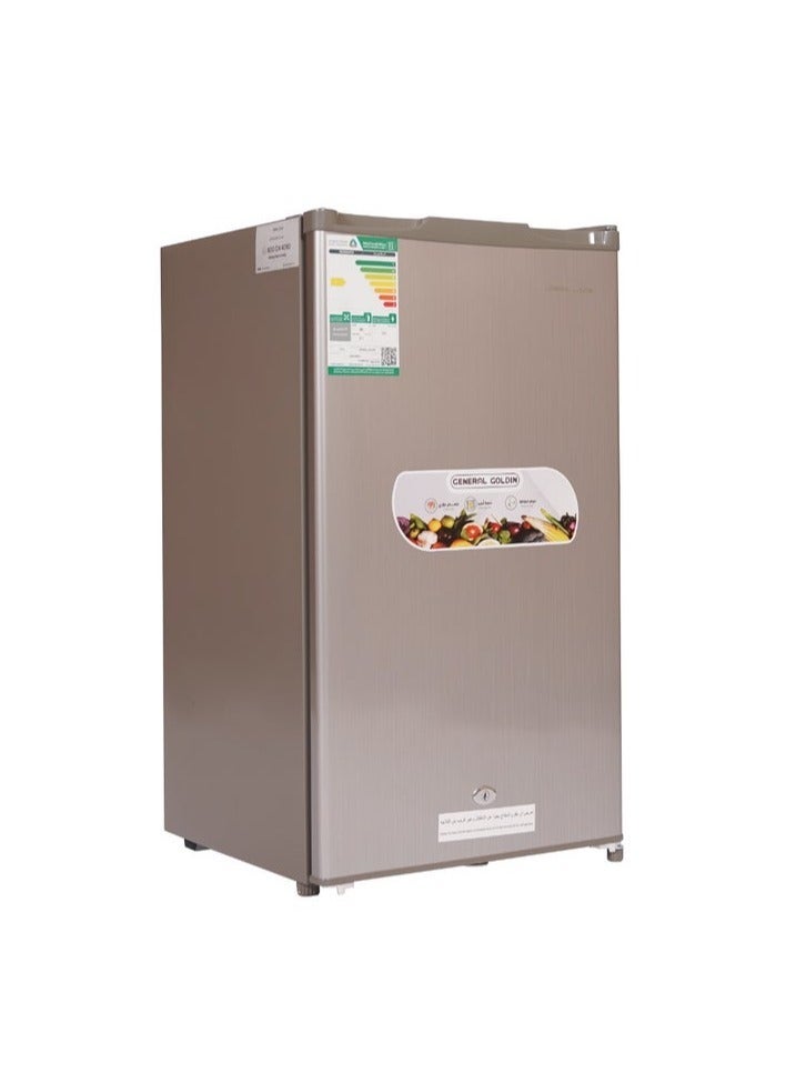 General Goldin 90 Lt 3.18 CuFt Refrigerator, Less Noise, Led Light, Silver - Image 4