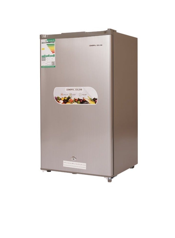 General Goldin 90 Lt 3.18 CuFt Refrigerator, Less Noise, Led Light, Silver - Image 5