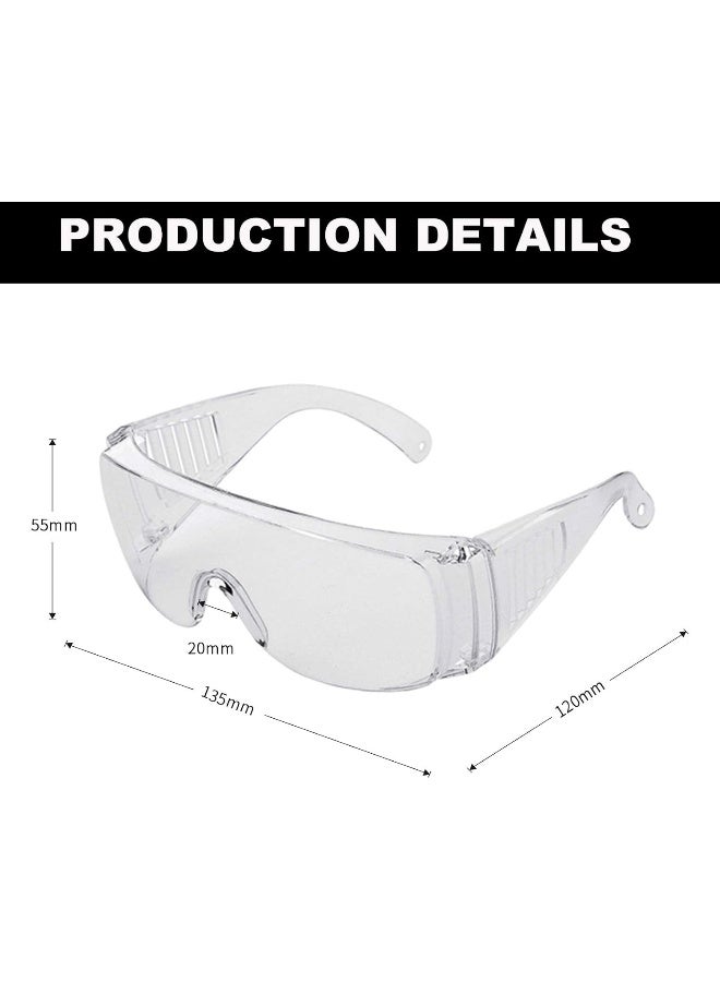 JUDOO JUDOO Anti Fog Safety Glasses Women Men Lab Safety Goggles Glasses Over Eyeglasses  - Image 5