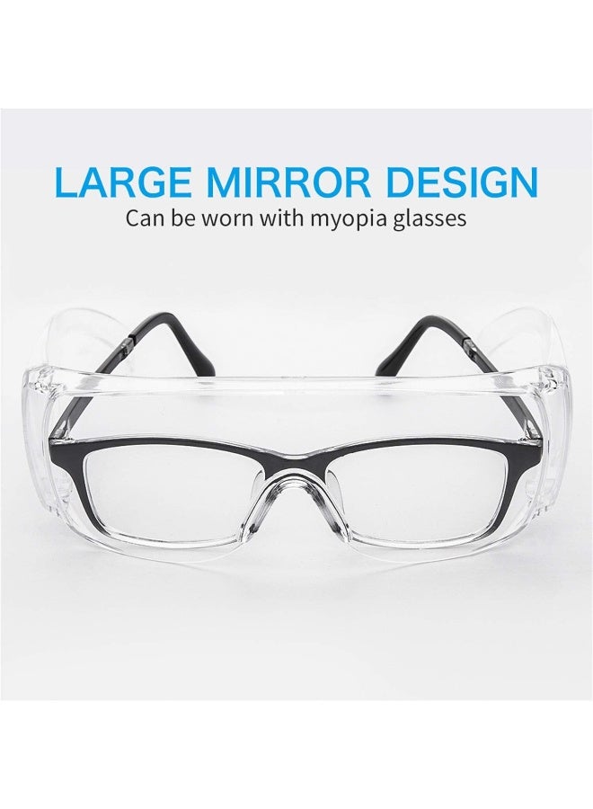 JUDOO JUDOO Anti Fog Safety Glasses Women Men Lab Safety Goggles Glasses Over Eyeglasses  - Image 4
