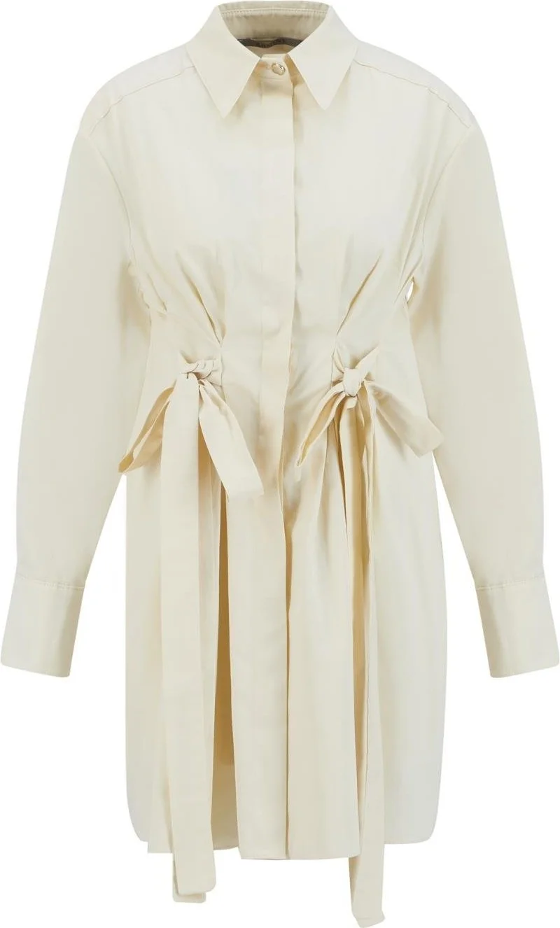 ARMINE Bow Natural Fabric Tunic 24K4300 Moonstone