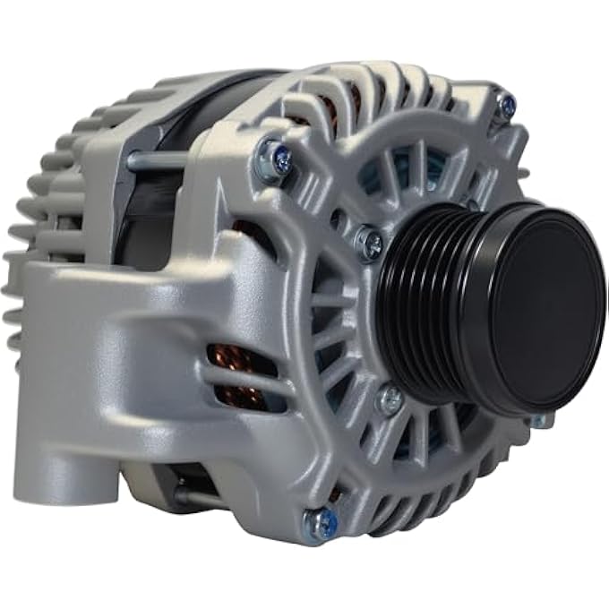 tiubvfdd Alternator Replacement New For 2015-2017 Chrysler 200, 2015-2022 Ram ProMaster City, 2014-2019 Jeep Cherokee, 2017-2022 Jeep Compass, 2015-2021 Jeep Renegade - Replaces 56029624AB, 56029624AC - Image 1