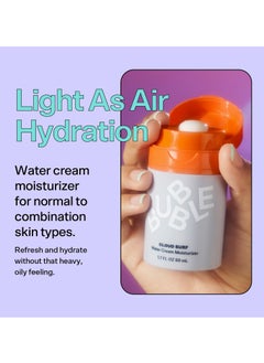 Bubble Bubble Skincare Cloud Surf Water Cream Face Moisturizer -  Suitable for Sensitive Skin (50ml)  - Image 3