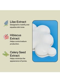 Bubble Bubble Skincare Cloud Surf Water Cream Face Moisturizer -  Suitable for Sensitive Skin (50ml)  - Image 4