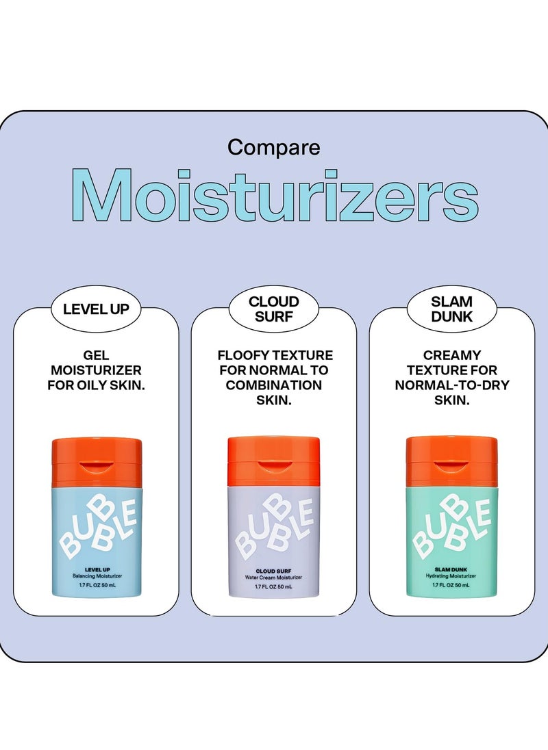 Bubble Skincare Cloud Surf Water Cream Face Moisturizer -  Suitable for Sensitive Skin (50ml)