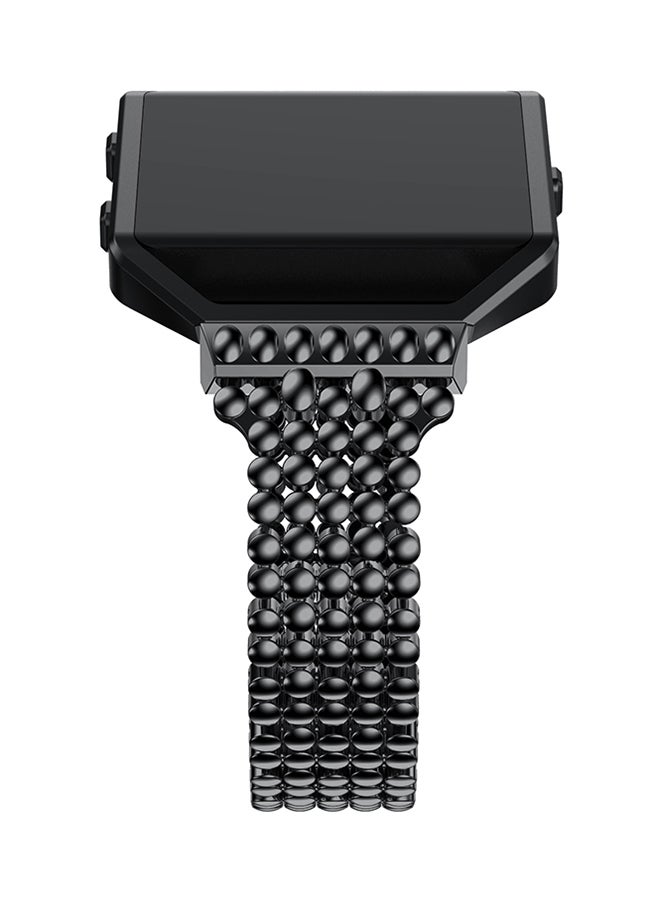 ISank Replacement Smart Watch Band With Frame For Fitbit Blaze Black - Image 5