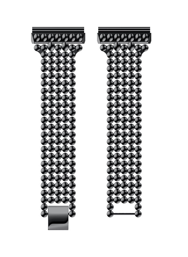 ISank Replacement Smart Watch Band With Frame For Fitbit Blaze Black - Image 2