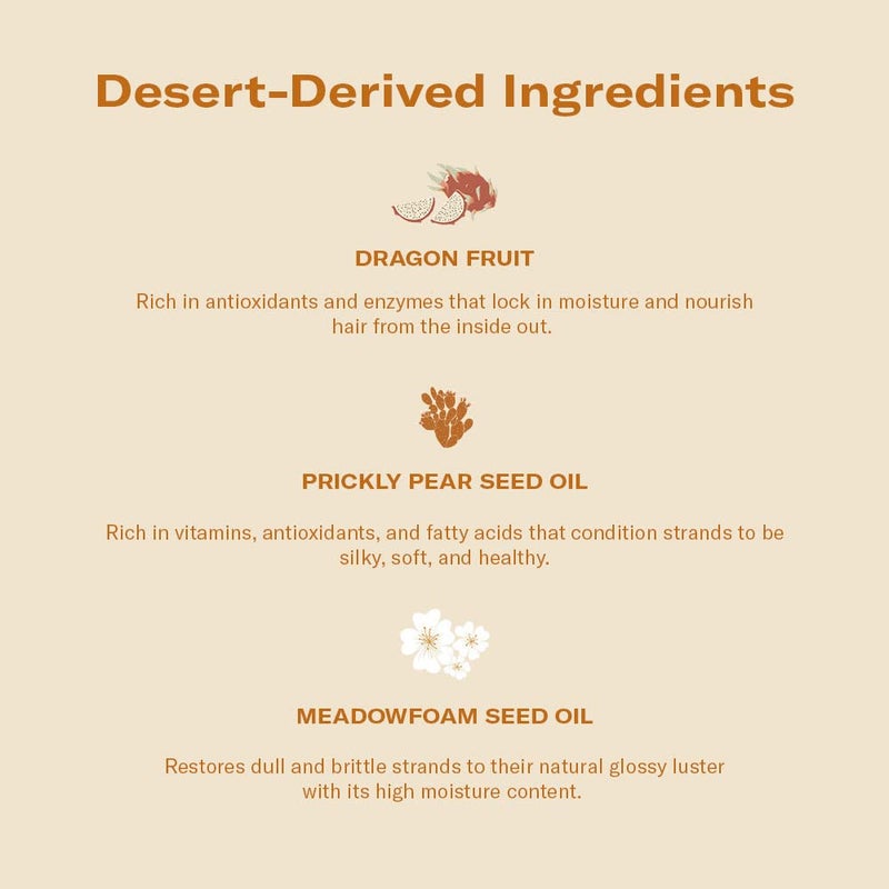 DAE Cactus Fruit 3-1 Styling Cream, Dry Heat Mist & Vegan Brush - Image 3