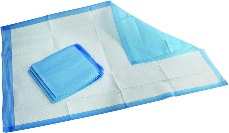 Generic Disposable Fluff & Polymer Underpads 30'' X 30'', 10 Count/Pads per Bag | Chux, Bed Covers, Puppy Training | Absorbent Protection for Kids, Adults, Elderly 