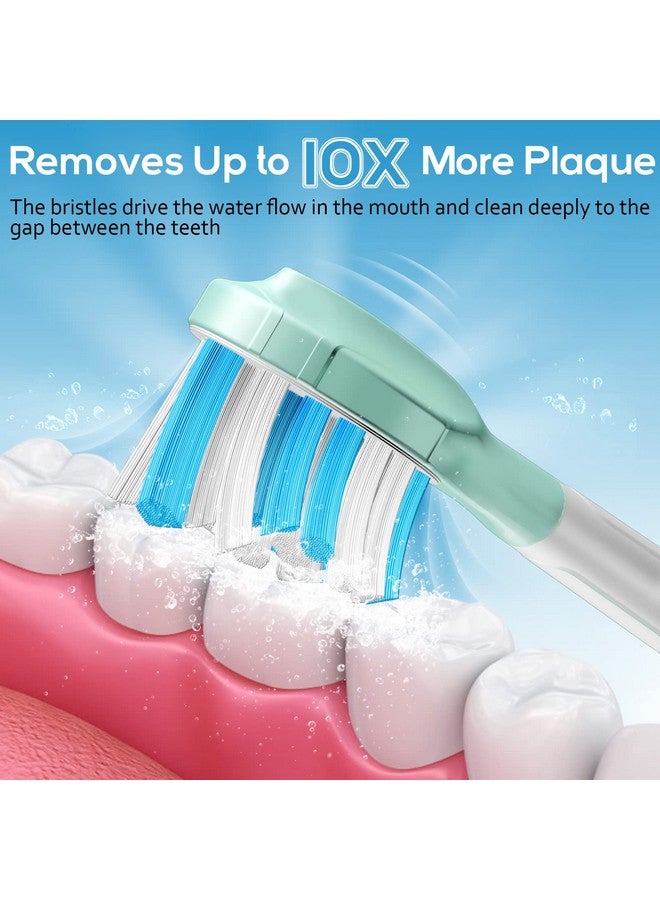 Aoremon Replacement Toothbrush Heads For Philips Sonicare C3 Premium Plaque Control Hx9044 65 G3 Premium Gum Care Hx9054 65 6 Brush Heads White - Image 3