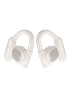 Faster ArcX Over Ear Wireless Earbuds with Noise Cancellation (ENC) - 40 Hours Playback with Bluetooth 5.3 - HiFi Stereo Sound - Sports Earhooks Bluetooth Earphones - For Exercise, Gym - Compatible with iPhone & Android (White)  - Image 5
