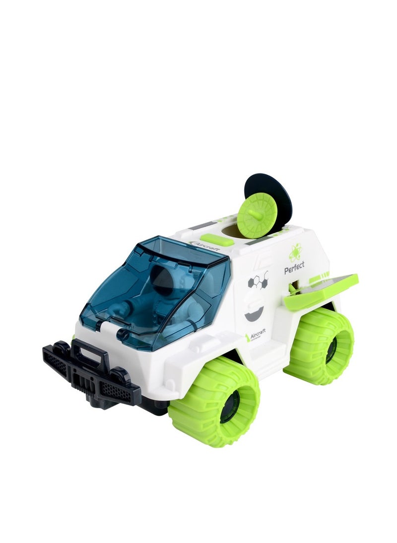 MIXDE Rocket Ship Toys for Kids with Space Shuttle, Astronaut FiguresToys and Space Rover - Image 2