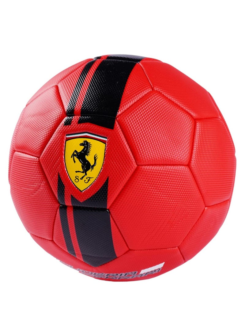 Ferrari Official Soccer Ball Size 5 (Red & Black)  - Image 1