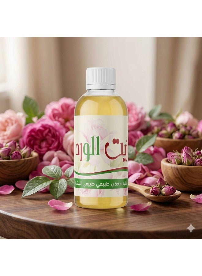 Original rose oil, a natural skin whitener, 200 ml