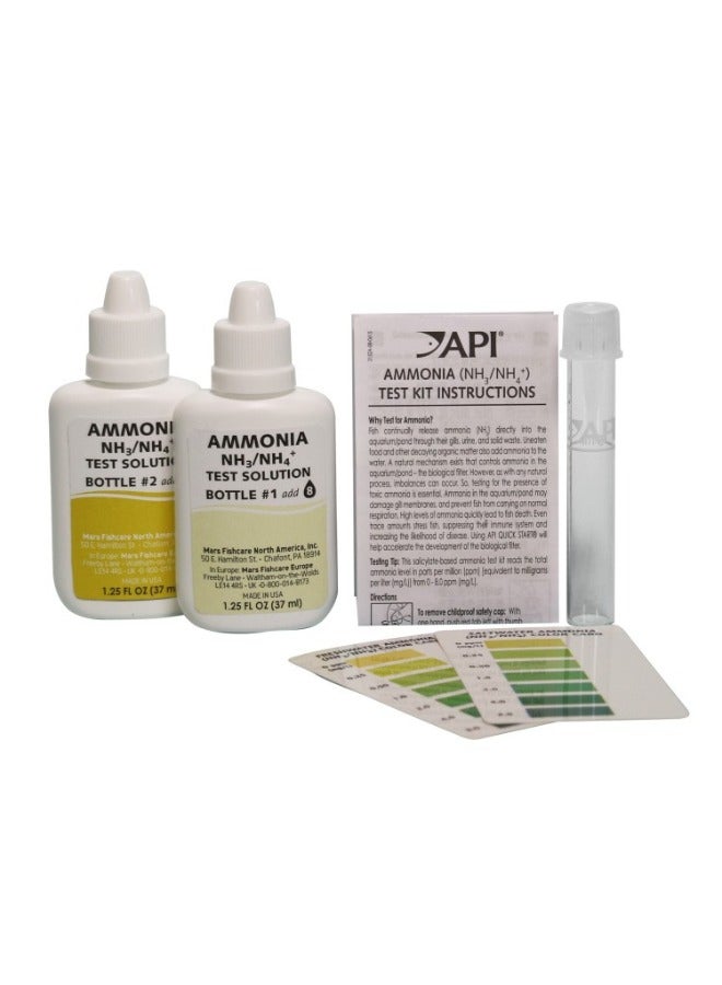 API Ammonia Test Kit 130 count - Image 1