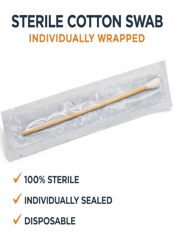 Bio Tools® Sterile Cotton Swab Stick - Individual Packs ET0 Sterilized (Pack of 100 pcs.) - Image 3
