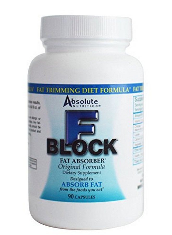 Absolute Nutrition Fblock Xtra Fat Absorber Diet Formula 90 Capsules - Image 1