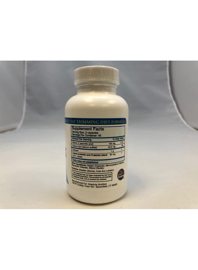 Absolute Nutrition Fblock Xtra Fat Absorber Diet Formula 90 Capsules - Image 4