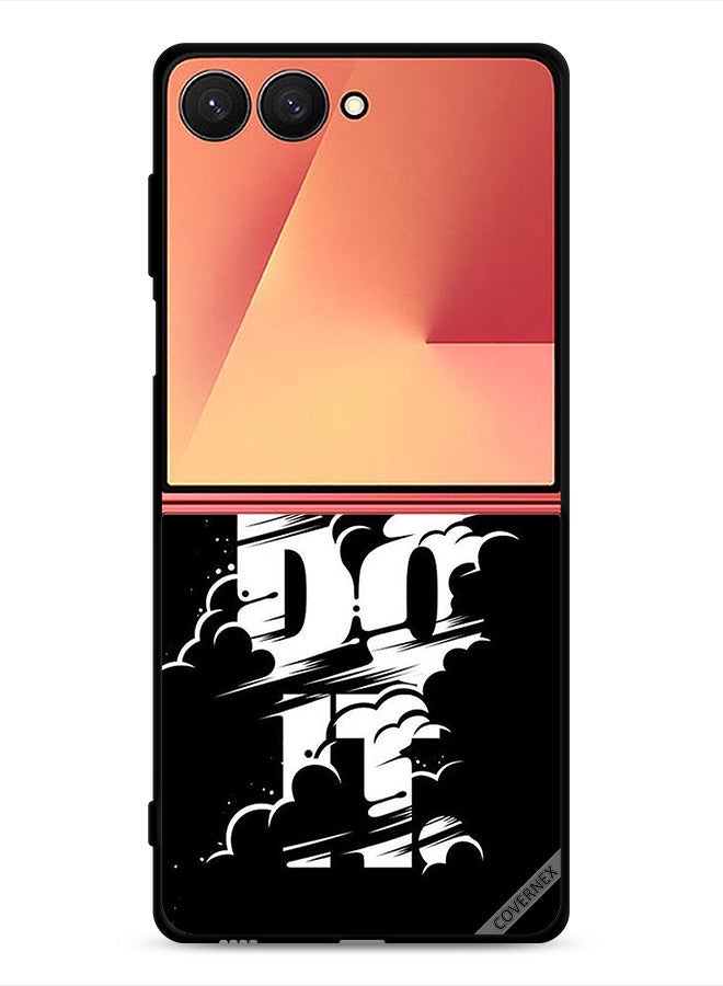 Covernex Samsung Galaxy Z Flip7 Protective Case Cover Just Do It - Image 1
