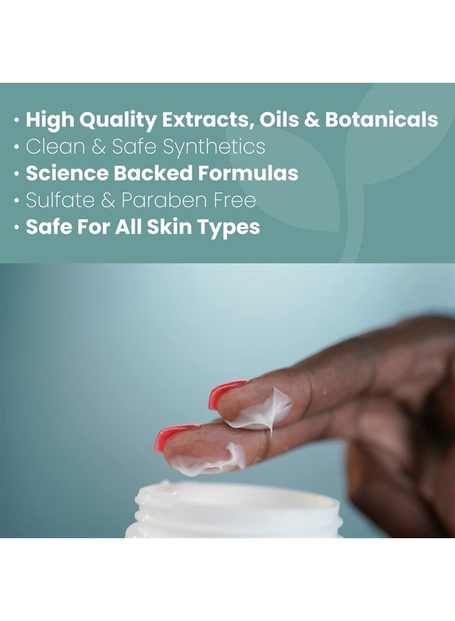 Eva Naturals كريم إصلاح الليل بنكهة الفانيليا - كريم ليلي للوجه بالشاي الأخضر وفيتامين E لبشرة أكثر نعومة وملمسًا ناعمًا مع تقليل التجاعيد والخطوط الدقيقة، مضاد للشيخوخة - مرطب لجميع أنواع البشرة - 2 - Image 4