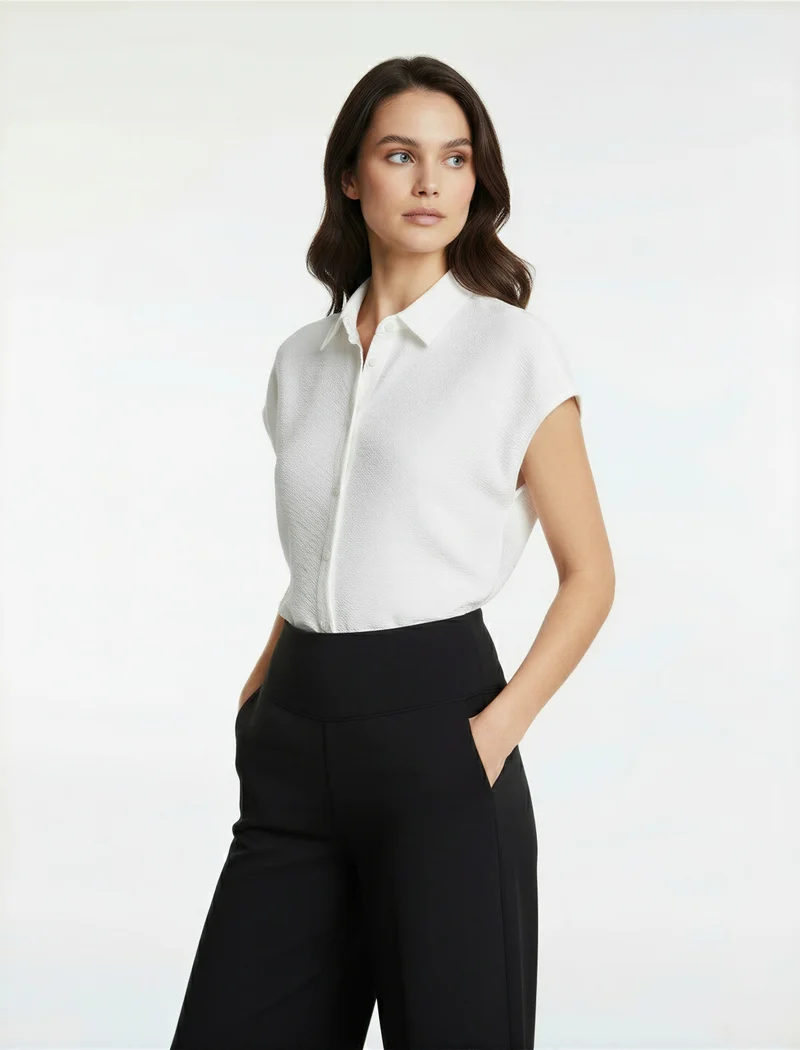 كوتون Viskose Shirt