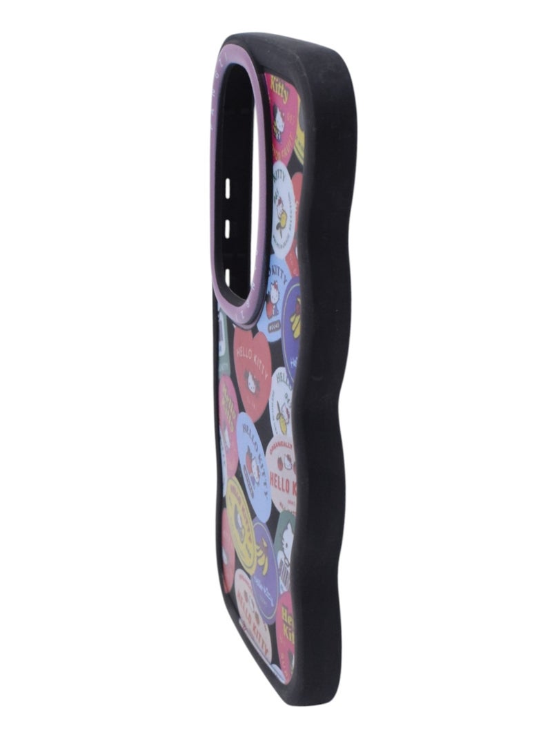 Hello Kitty Plastic Back Cover For Oppo Reno 11F - Multicolour - Image 3
