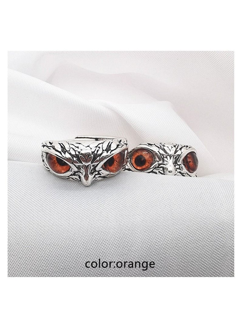 Owl Demon Eye Ring
