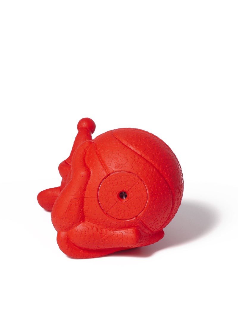 GULFLINK Non Toxic Natural Rubber Squeaky Toy for Dogs Red - Image 5