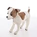 CU-MATE CUMATE 12 Realistic Jack Russell Terrier Plush White Brown Standing Puppy Dog Stuffed Animal Gift - Image 2
