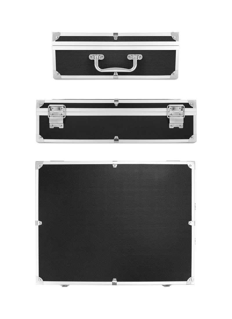 Generic - Coin Storage Box, 100 Graded Coin Slab Case, Trading Card Storage Box for PCGS, NGC & More, Coin Holder Display Case, Coin Collection Supplies, Black - Image 1