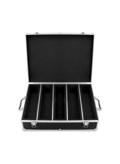 Coin Storage Box, 100 Graded Coin Slab Case, Trading Card Storage Box for PCGS, NGC & More, Coin Holder Display Case, Coin Collection Supplies, Black