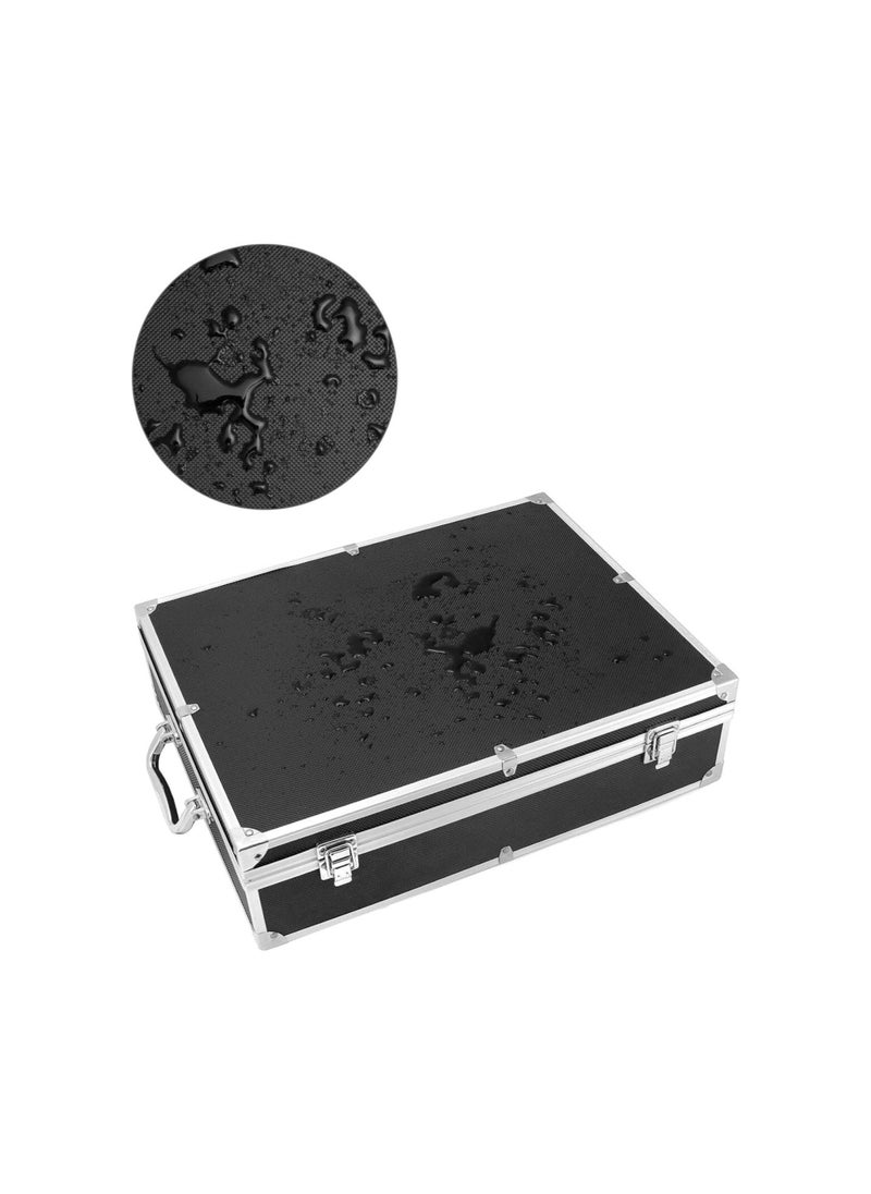Generic - Coin Storage Box, 100 Graded Coin Slab Case, Trading Card Storage Box for PCGS, NGC & More, Coin Holder Display Case, Coin Collection Supplies, Black - Image 1