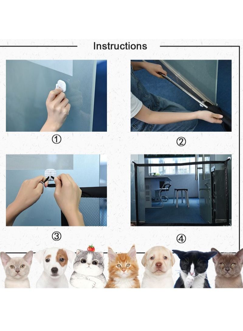 NIBEMINENT Dog Pet Isolation Net - Image 5