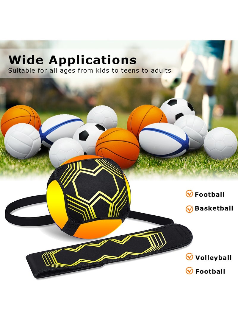 Generic Soccer/Volleyball/Rugby Trainer, Football Kick Throw  Soccer Belt Trainer Solo Practice Training Aid Control Skills Adjustable Waist Belt for Kids Adults, Beginner  Pro Gift - Image 3