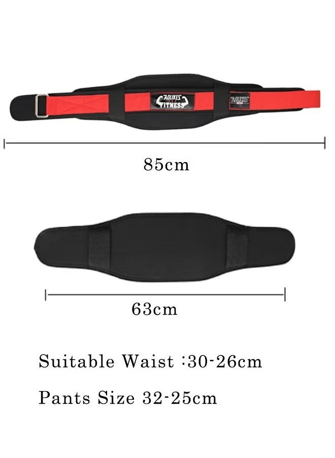 AOLIKES - Professional Comfortable Workout Weight Lifting Waist Belt  Squat & Deadlift Protect Waist Weightlifting Belt,Back Support Bodybuilding Waist Belt for Men Women - Image 1