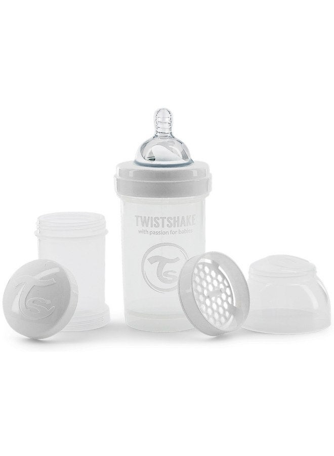 TWISTSHAKE Twistshake Anti Colic Baby Bottles - Premium 180ml/6oz Bottles for a Comfortable Feeding Experience for Baby Care - White - Image 4