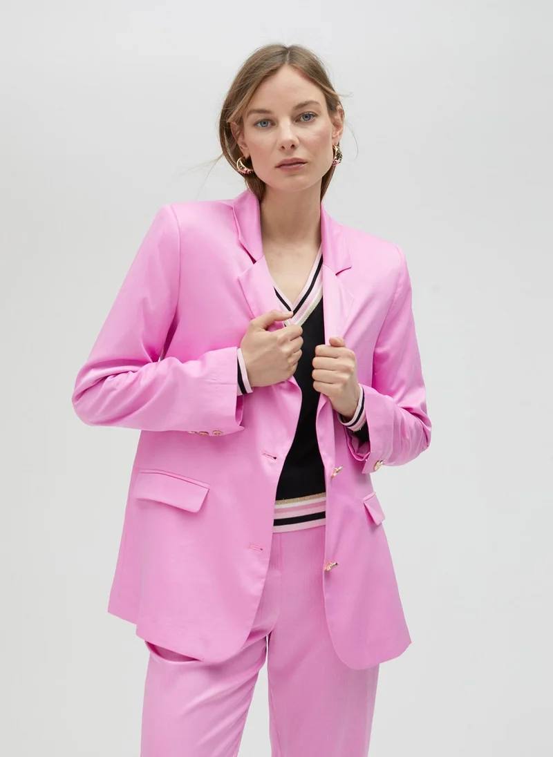 Lola Casademunt Oversize satin blazer