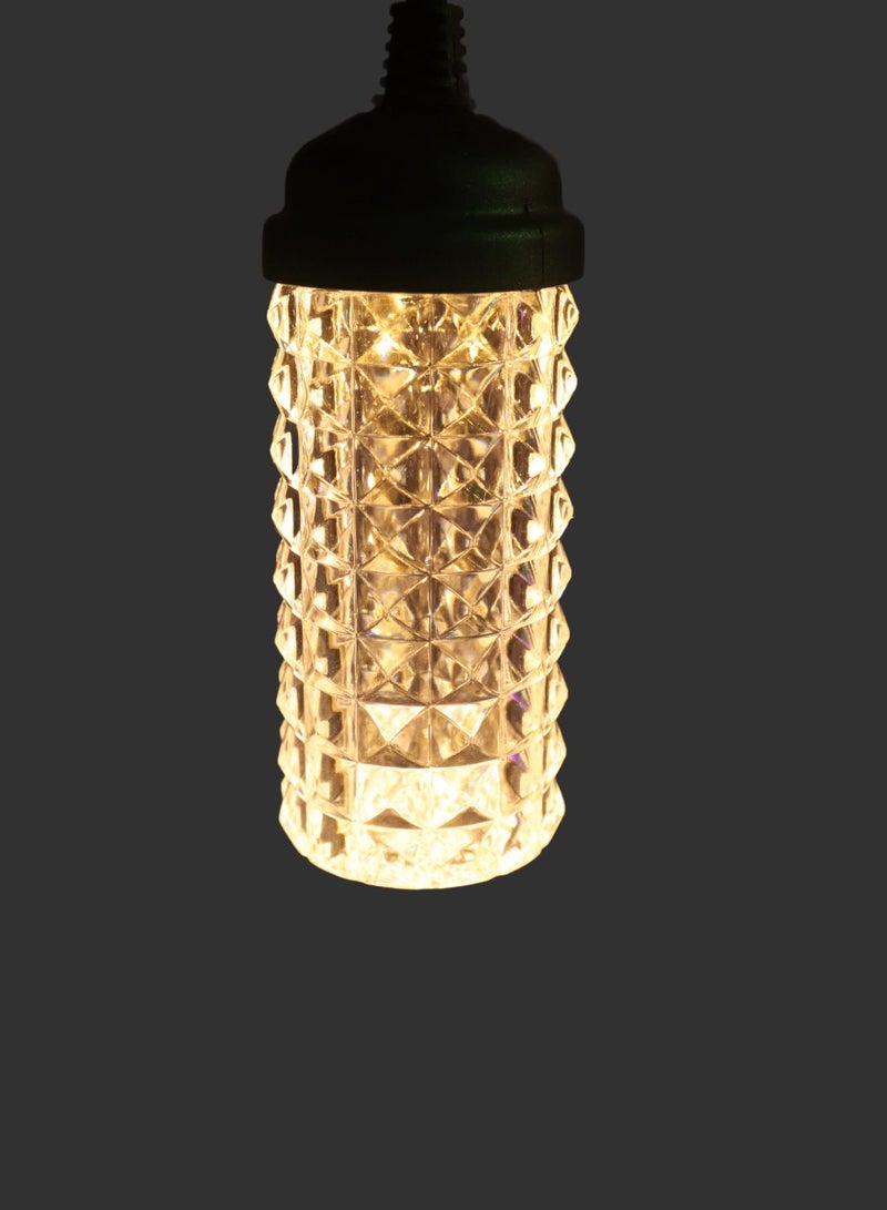 يوويل أضواء رمضان 10 مصابيح LED سلسلة أضواء خرافية RGB في الهواء الطلق ضوء الفناء لحديقة ديكور الحفلات ضوء 5 متر سلسلة أضواء خارجية أضواء زينة رمضان  - Image 3