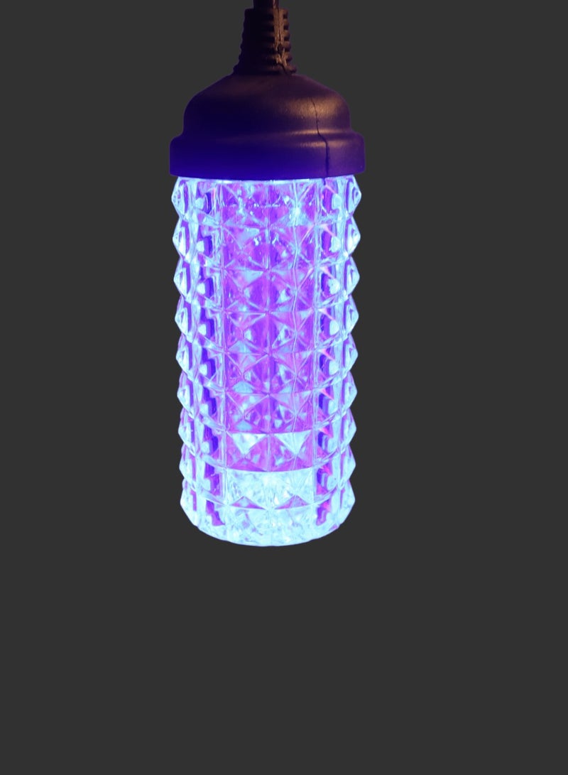 يوويل أضواء رمضان 10 مصابيح LED سلسلة أضواء خرافية RGB في الهواء الطلق ضوء الفناء لحديقة ديكور الحفلات ضوء 5 متر سلسلة أضواء خارجية أضواء زينة رمضان  - Image 4