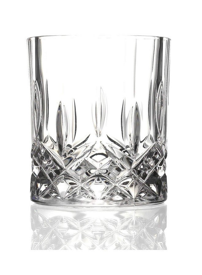 RCR Cristalleria Italiana Opera Double Old Fashioned Luxury Crystal Whiskey Glass for Scotch Whisky -Set of 6 (300 ml,Italy Made) - Image 1