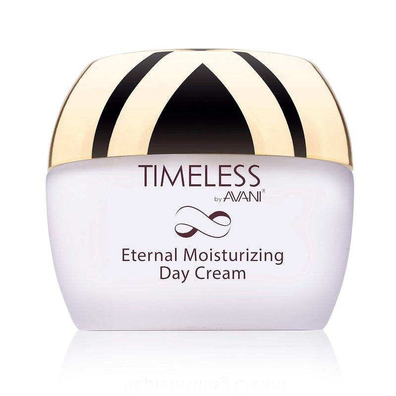 Avani Timeless Eternal Moisturizing Day Cream | Enriched with Collagen, Caviar, & Vitamin E | Smooths Wrinkles Leaving Skin Soft & Refreshed - 1.7 fl. oz.