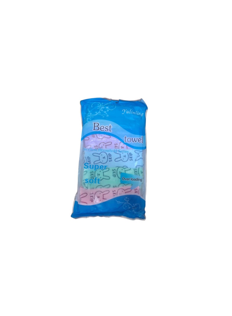 مجموعة فوط ميكروفايبر 5 قطع متعددة الألوان - Image 1