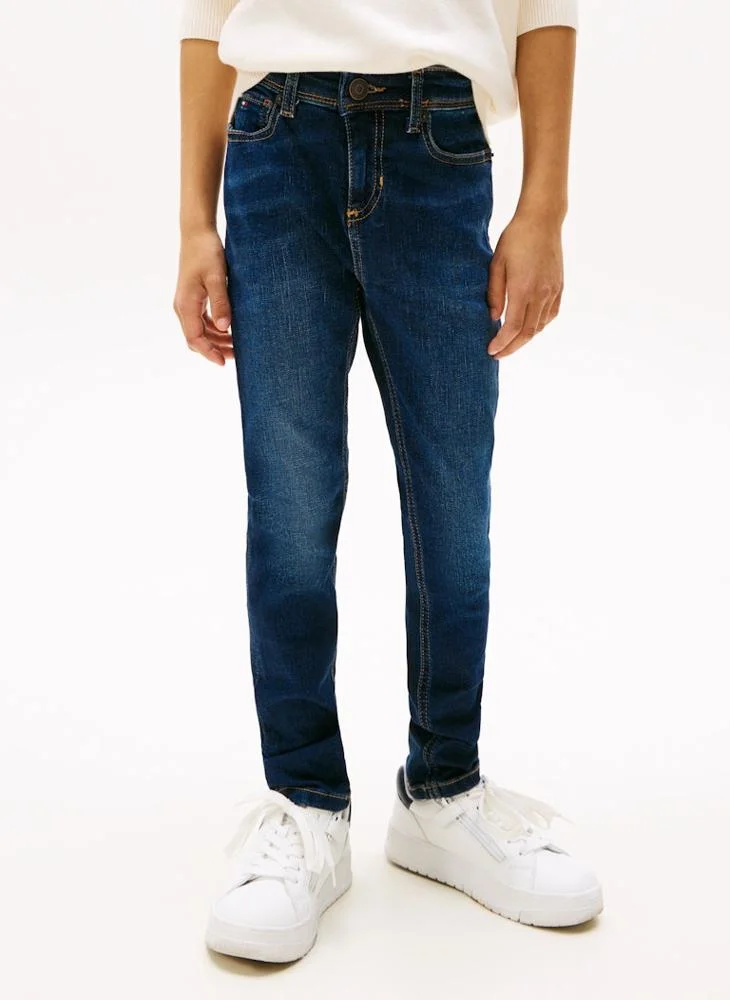 TOMMY HILFIGER Kids Scanton Slim Fit Jeans