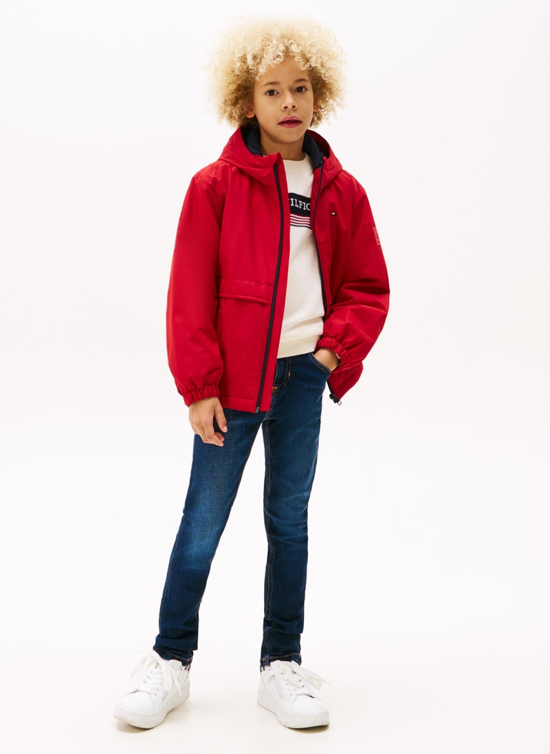 TOMMY HILFIGER Kids Scanton Slim Fit Jeans - Image 4